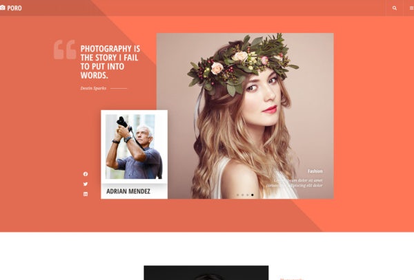 Poro - Photography Template Kit