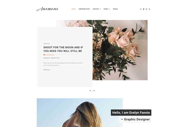 Annemone Elementor Template Kit