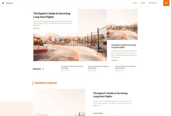 Donche Elementor Template Kit
