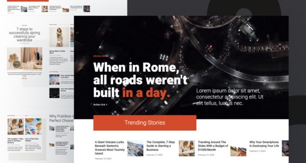 Publibox - Blog, News & Magazine Template Kit