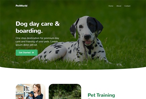 PetCare - Pet Boarding & Care Centre Template Kit