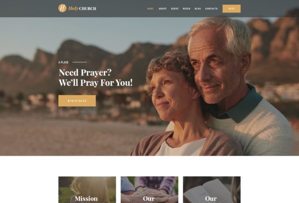 AxiomThemes Church and Charity Template Kit