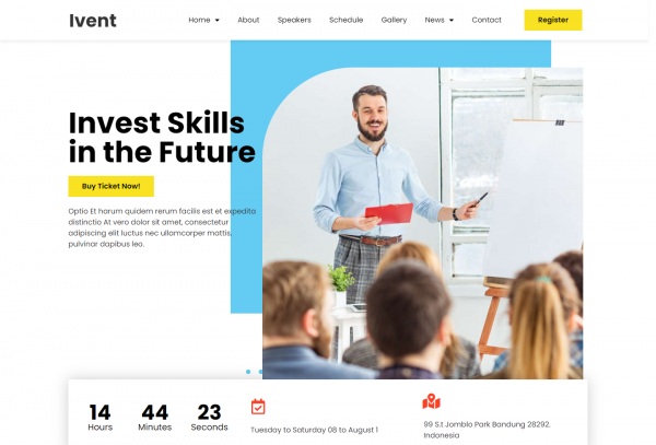 Ivent - Event & Conference Template Kit