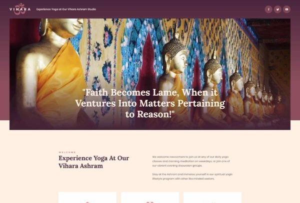 Themerex Ashram & Buddhist Temple Template Kit
