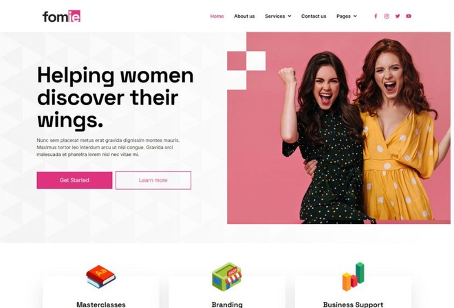 Fomie - Template kit for women business