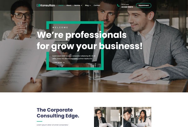 Konsultan - Consulting Business Template Kit