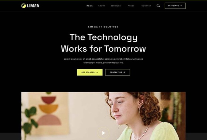 Limma - IT Solutions & Services Company Elementor Template Kit