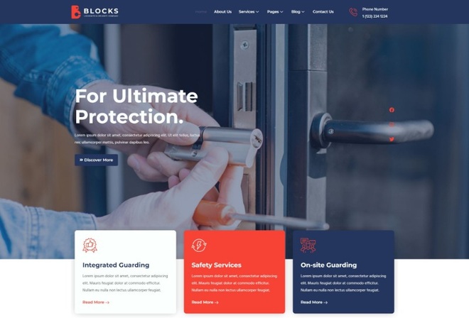 Blocks - Locksmith & Security System