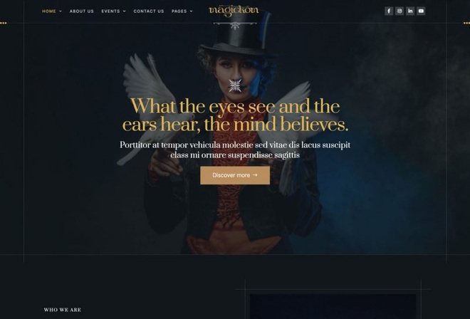 Magickom - Template kit for magician